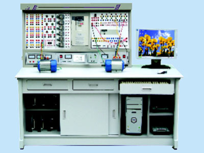 网络型PLC变频调速高级电工综合实训考核装置