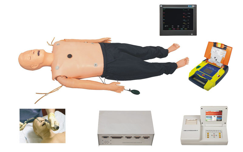 高级多功能急救训练模拟人（心肺复苏CPR、气管