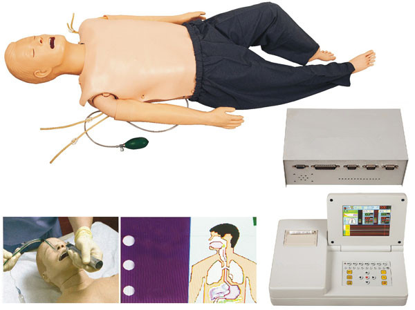 高级多功能急救训练模拟人（心肺复苏CPR与气管